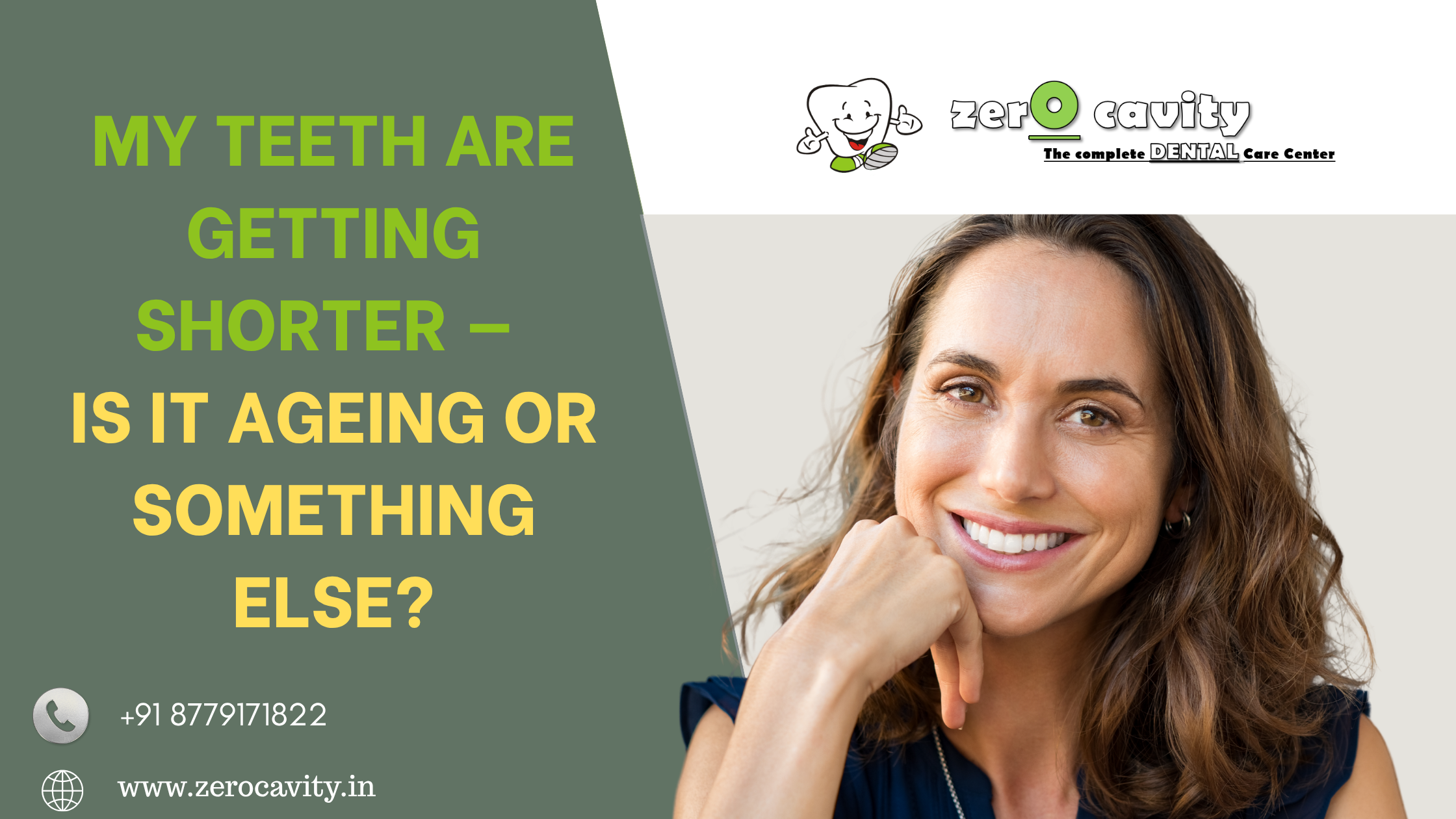 My Teeth Are Getting Shorter — Is It Ageing or Something Else?
