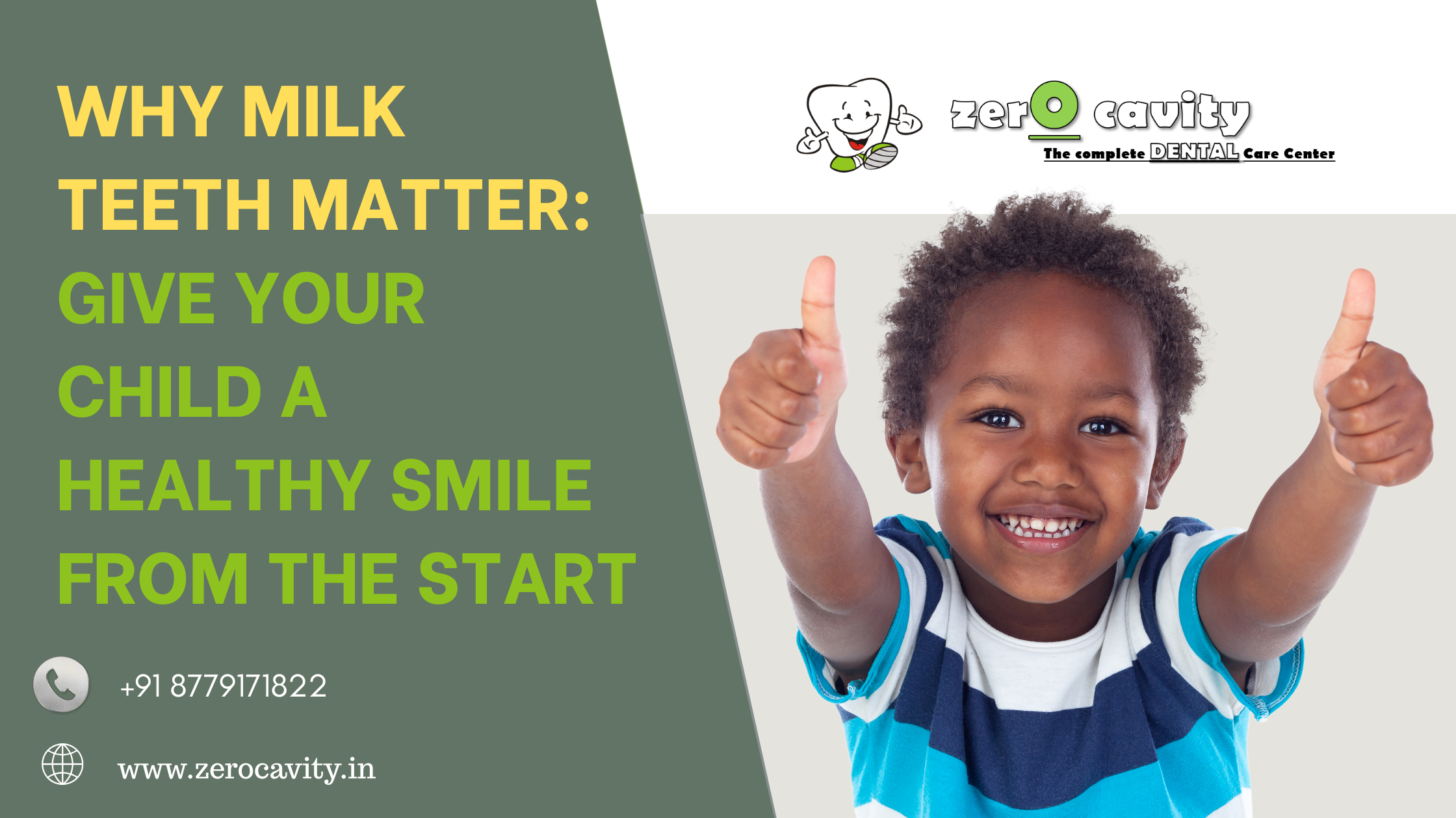 Why Milk Teeth Matter: Give Your Child a Healthy Smile from the Start